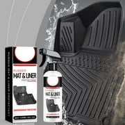 120Ml Polishes Suede Cleaner, Automotive Micro-Suede Cleaner For Car Interiors, Polishes Rubber Mat Liner Protectant,Rubber Floor Mat Protective Spray Car Detailing Upholstery